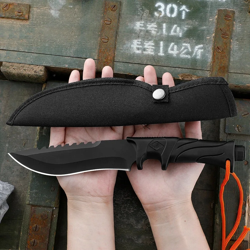 Dive Knife Titanium - Pisau Lurus Berbilah Tetap Kekuatan Tinggi