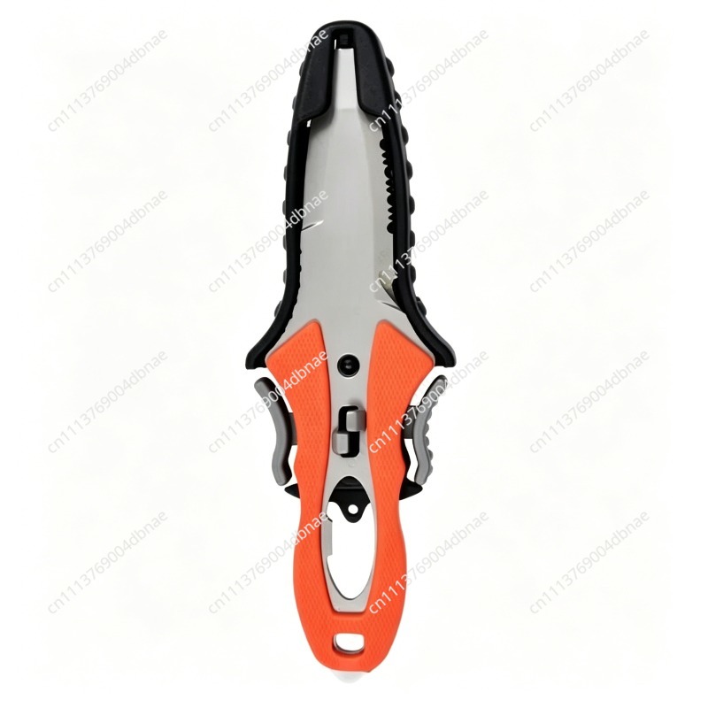 Dive Knife Titanium - Pemotong Tali Luar Ruangan Berlapis Titanium,