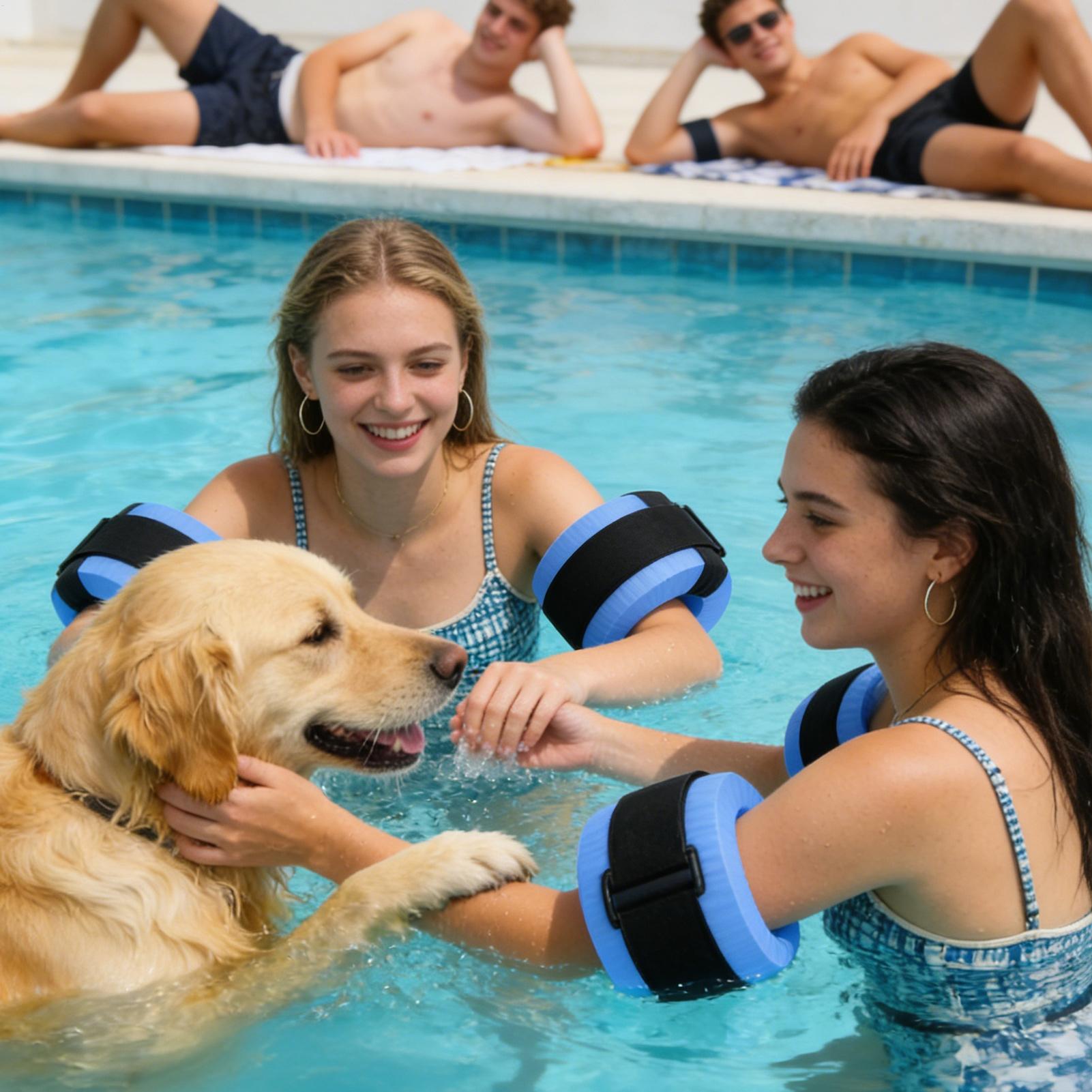 2 Buah Cincin Pelampung Renang - Aquatic Aerobics ulasan dan harga