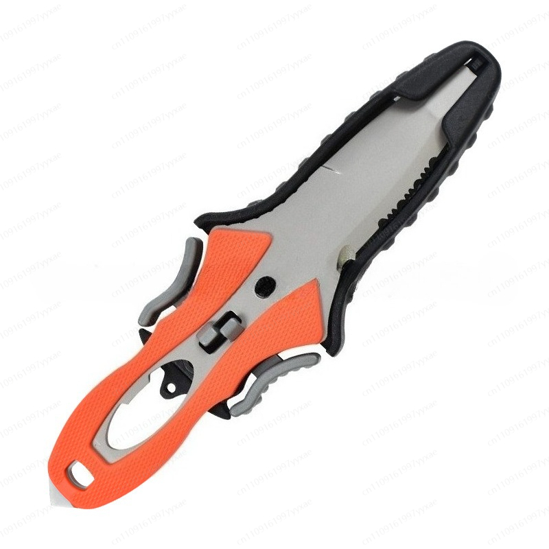 Pisau Penyelamat Air Pemotong  - Dive Knife Titanium ulasan dan harga