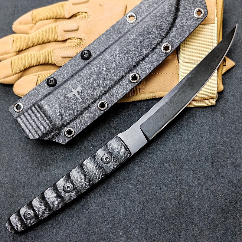 Pisau Kydex dengan Sarung untu - Dive Knife Titanium ulasan dan harga