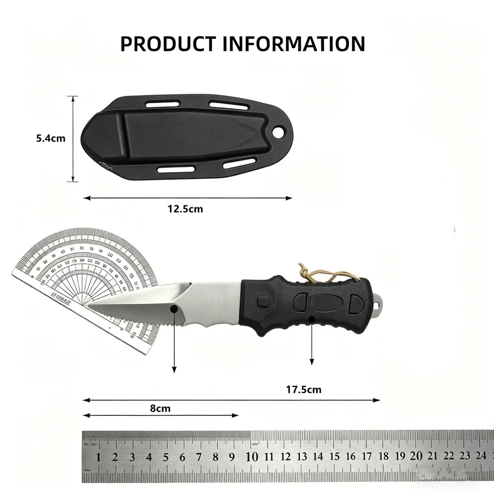 Pisau Penyelamat Air Luar Ruan - Dive Knife Titanium ulasan dan harga