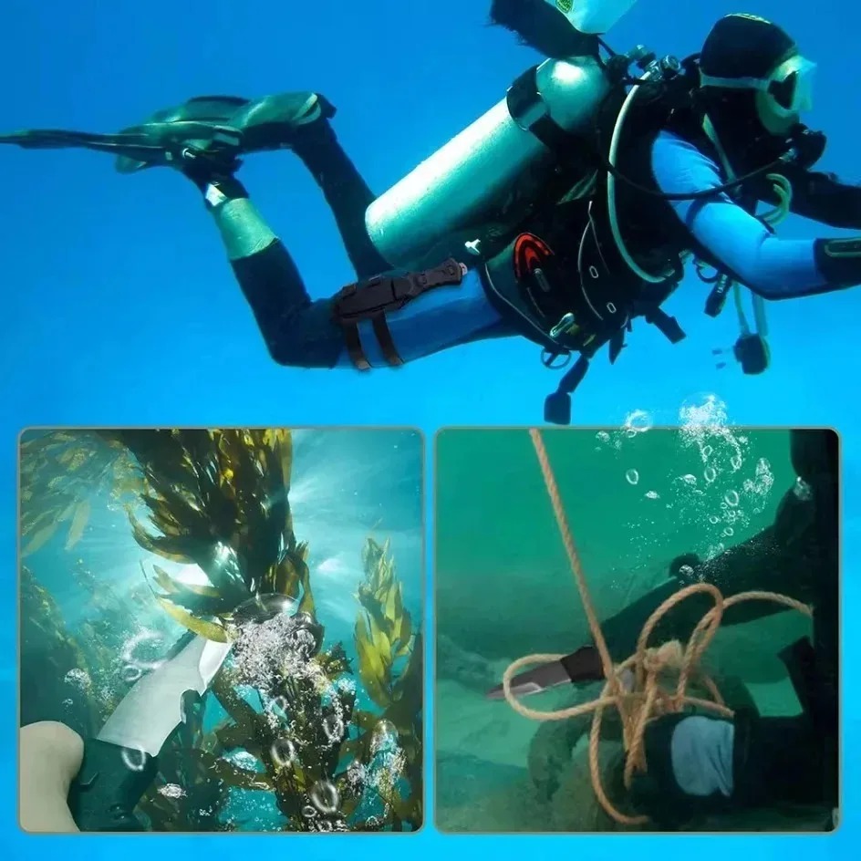 Pisau Penyelamat Air Luar Ruan - Dive Knife Titanium ulasan dan harga